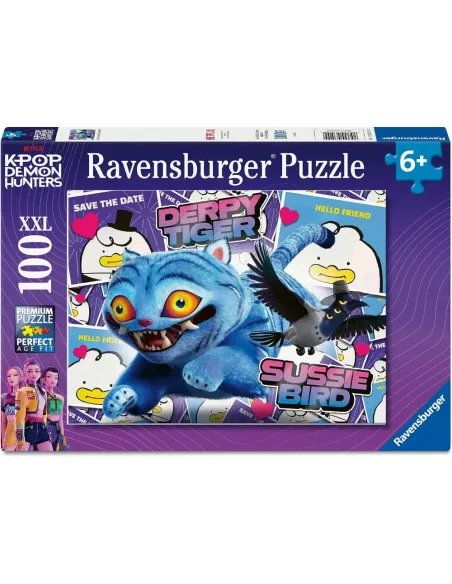 PUZZLE 100 PEZZI XXL KPOP DEMON HUNTERS DERPY E SUSSIE RAVENSBURGER (12003529)