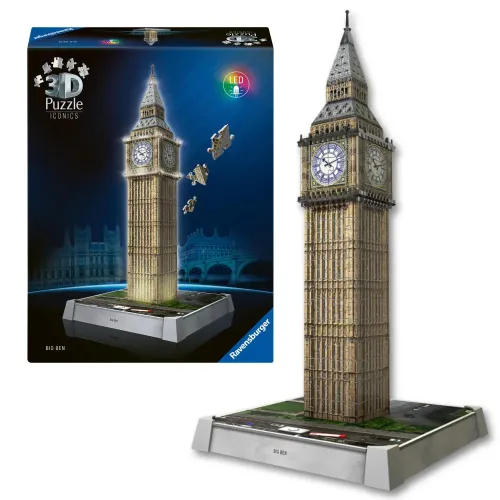 PUZZLE 3D BIG BEN CON LUCE LED RAVENSBURGER...