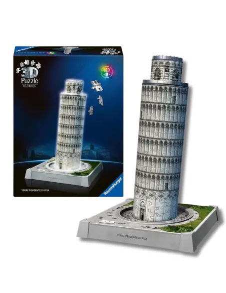 PUZZLE 3D TORRE DI PISA CON LUCE LED RAVENSBURGER (12008028)