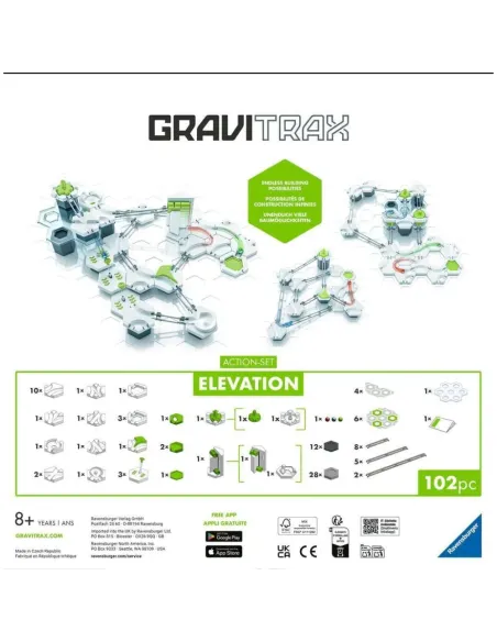 GRAVITRAX ACTION SET ELEVATION PISTA PER BIGLIE 102 PEZZI (12020011)