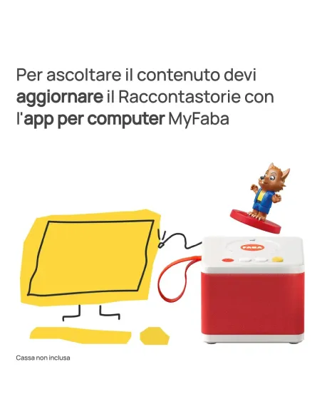 FABA PERSONAGGIO SONORO PAURA E CORAGGIO CON ARTÙ (FFR10028)