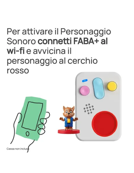 FABA PERSONAGGIO SONORO PAURA E CORAGGIO CON ARTÙ (FFR10028)