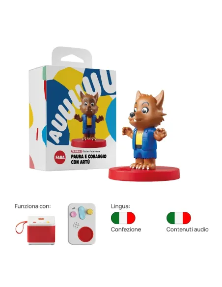 FABA PERSONAGGIO SONORO PAURA E CORAGGIO CON ARTÙ (FFR10028)