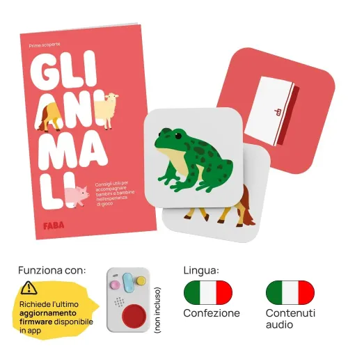 FABA GIOCO PRIME SCOPERTE: GLI ANIMALI (PYI20002)