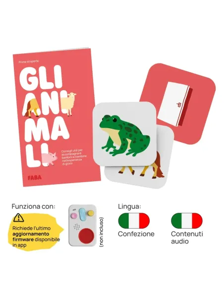 FABA GIOCO PRIME SCOPERTE: GLI ANIMALI (PYI20002)