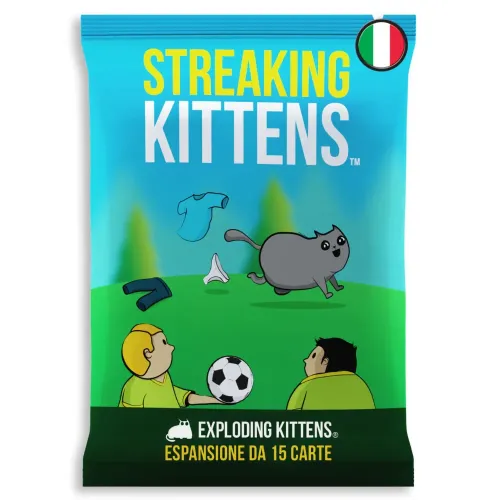 EXPLODING KITTENS STREAKING KITTENS ESPANSIONE...