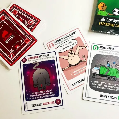 EXPLODING KITTENS STREAKING KITTENS ESPANSIONE...