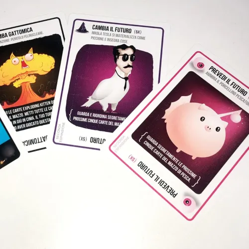 EXPLODING KITTENS STREAKING KITTENS ESPANSIONE...