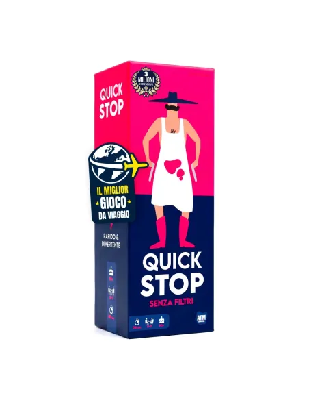 QUICKSTOP SENZA FILTRI GIOCO DI CARTE PER ADULTI (0831)