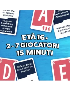 QUICKSTOP SENZA FILTRI GIOCO DI CARTE PER ADULTI (0831) 2