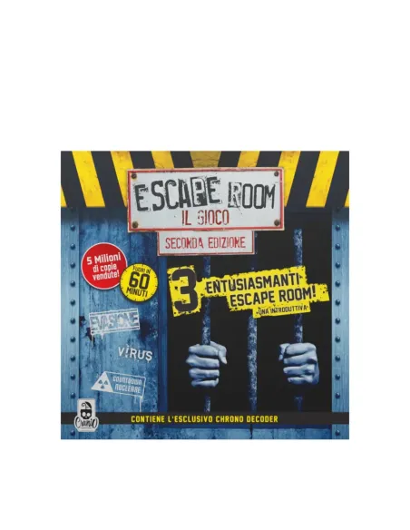 ESCAPE ROOM IL GIOCO SECONDA EDIZIONE CRANIO CREATIONS (CC542)