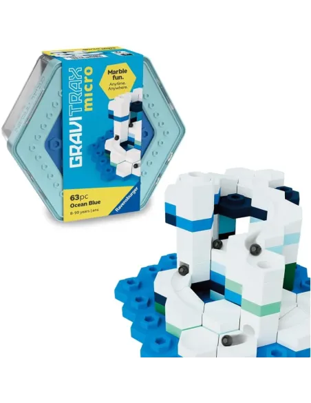GRAVITRAX MICRO SET S OCEAN BLUE PISTA BIGLIE 63 PEZZI (12020023)
