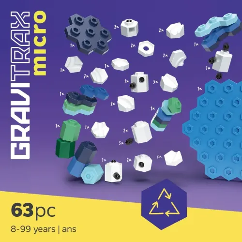 GRAVITRAX MICRO SET S OCEAN BLUE PISTA BIGLIE...