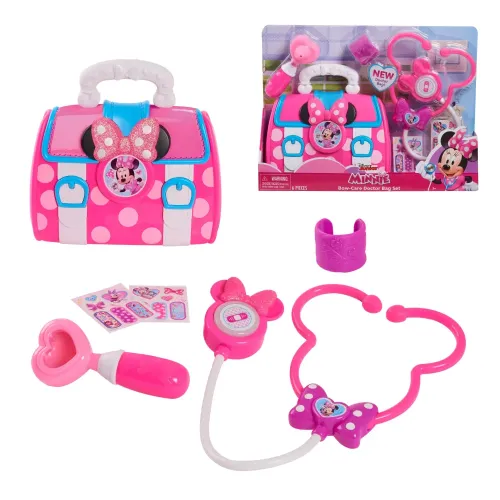MINNIE VALIGETTA DOTTORE BOW-CARE CON ACCESSORI...
