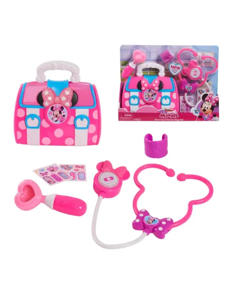 MINNIE VALIGETTA DOTTORE BOW-CARE CON ACCESSORI JUST PLAY (88093)