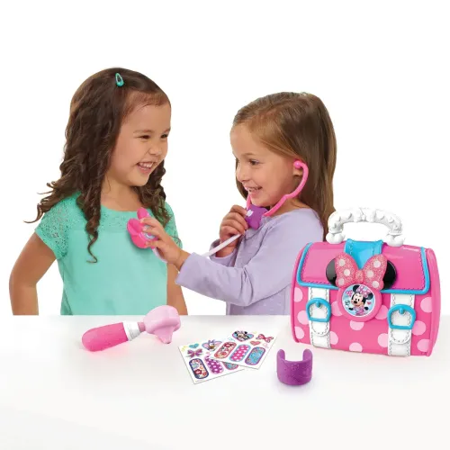 MINNIE VALIGETTA DOTTORE BOW-CARE CON ACCESSORI...