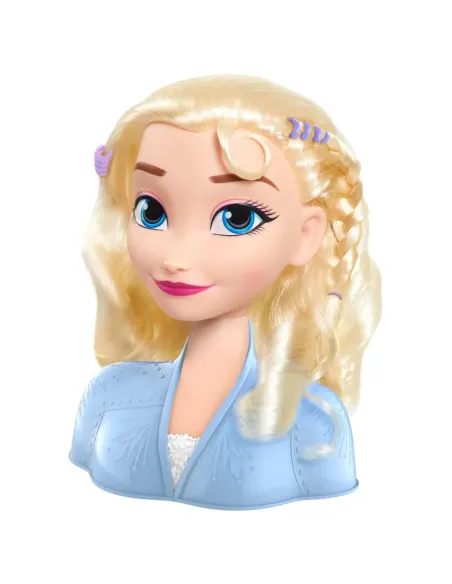FROZEN 2 TESTA DA PETTINARE ELSA CON 17 ACCESSORI JUST PLAY (32806)