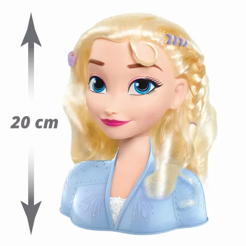 FROZEN 2 TESTA DA PETTINARE ELSA CON 17...