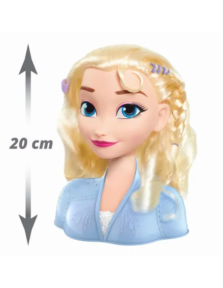 FROZEN 2 TESTA DA PETTINARE ELSA CON 17 ACCESSORI JUST PLAY (32806)