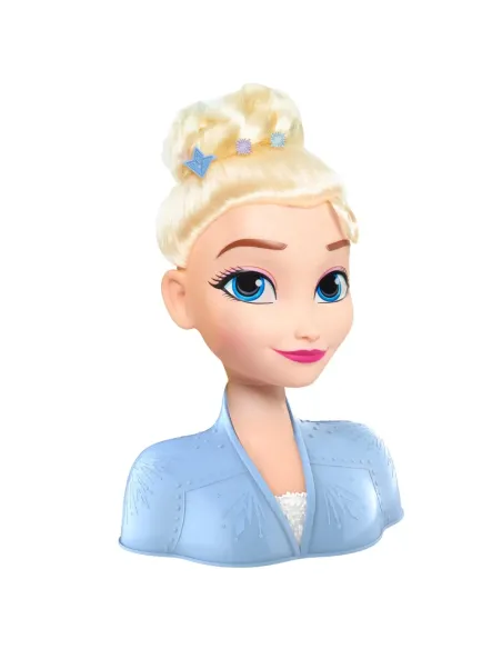 FROZEN 2 TESTA DA PETTINARE ELSA CON 17 ACCESSORI JUST PLAY (32806)