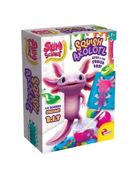 SLUMI SCIENCE POCKET SQUISH AXOLOTL LISCIANI (110322)