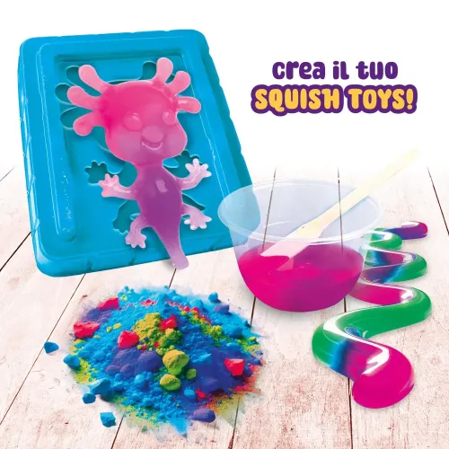 SLUMI SCIENCE POCKET SQUISH AXOLOTL LISCIANI...