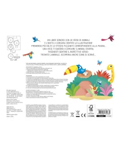 ANIMALI LIBRO SONORO CERCA E ASCOLTA 30 VERSI GIUNTI... 2