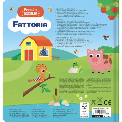 FATTORIA PREMI E ASCOLTA LIBRO SONORO GIUNTI...