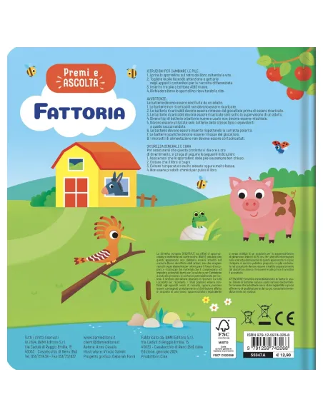 FATTORIA PREMI E ASCOLTA LIBRO SONORO GIUNTI (55347A)