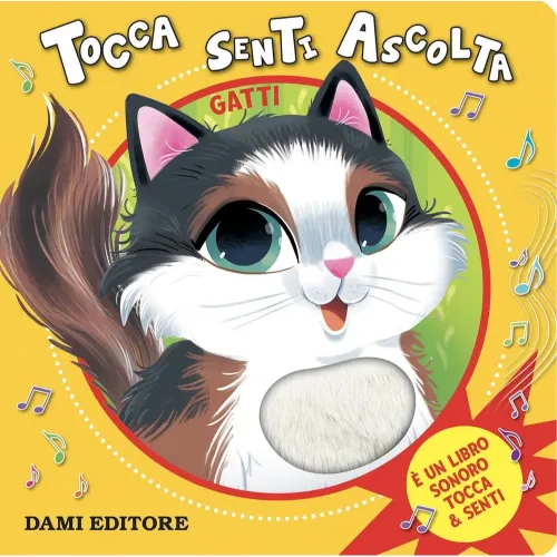 GATTI TOCCA SENTI ASCOLTA LIBRO TATTILE SONORO...