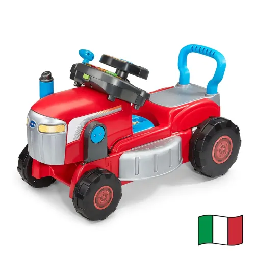 VTECH SUPER TRATTORE TAGLIAERBA 3 IN 1...