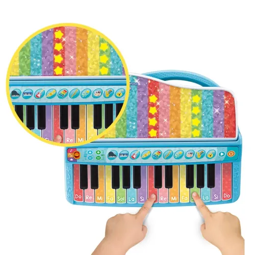 VTECH IL MIO PIANO LUMINOSO MAGICHE NOTE...