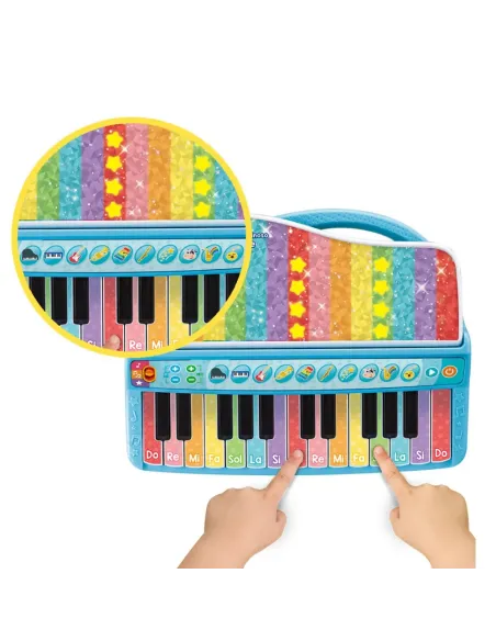 VTECH IL MIO PIANO LUMINOSO MAGICHE NOTE PIANOFORTE (80-621007)