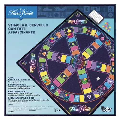 TRIVIAL PURSUIT REFRESH GIOCO DA TAVOLO HASBRO...