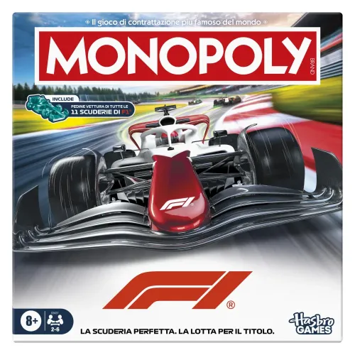 MONOPOLY FORMULA 1 EDIZIONE F1 GIOCO DA TAVOLO...