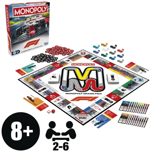 MONOPOLY FORMULA 1 EDIZIONE F1 GIOCO DA TAVOLO...
