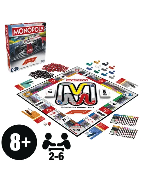 MONOPOLY FORMULA 1 EDIZIONE F1 GIOCO DA TAVOLO (G3437103)