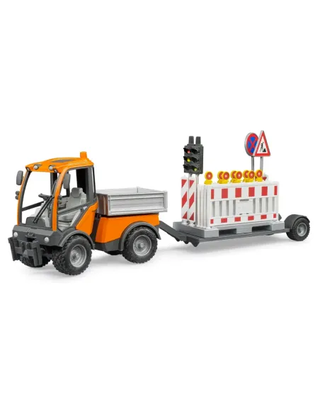BRUDER VARIOCAR SICUREZZA STRADALE CON ACCESSORI CANTIERE (02693)