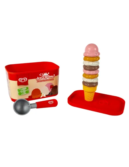 ALGIDA VASCHETTA GELATO SET DA GIOCO 15 PEZZI ODS (20812)