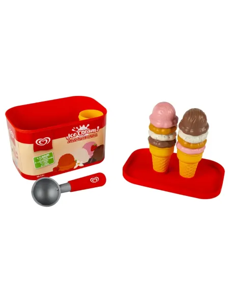 ALGIDA VASCHETTA GELATO SET DA GIOCO 15 PEZZI ODS (20812)