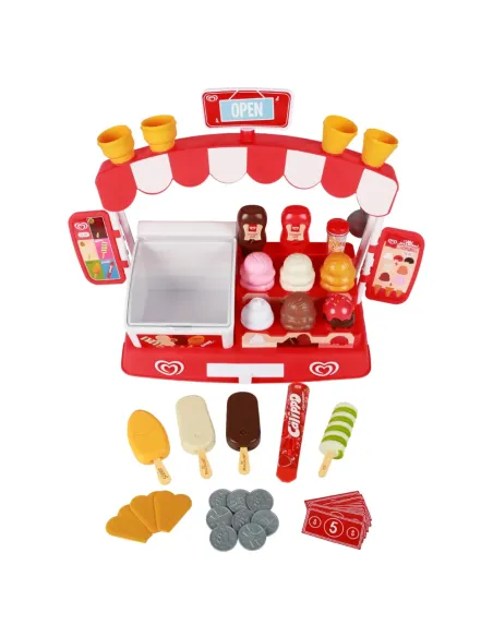 ALGIDA GELATERIA PLAYSET CON 35 ACCESSORI ODS (20814)