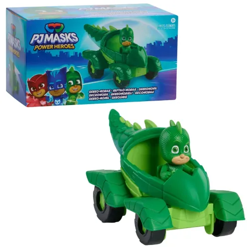 PJ MASKS GECO CON VEICOLO GECO-MOBILE (95654)