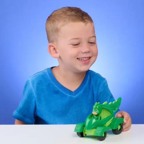 PJ MASKS GECO CON VEICOLO GECO-MOBILE (95654)