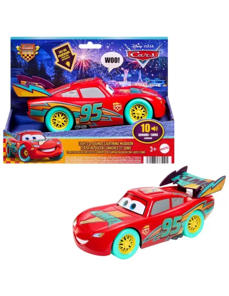 CARS SAETTA MCQUEEN LUCI E SUONI DISNEY PIXAR (JMT55)