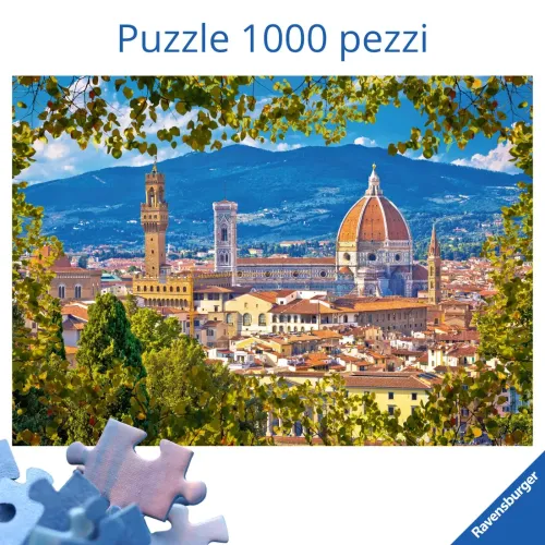 PUZZLE 1000 PEZZI DUOMO DI FIRENZE RAVENSBURGER...