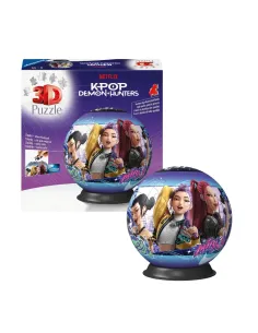 PUZZLEBALL 3D K-POP DEMON HUNTERS 73 PEZZI RAVENSBURGER...