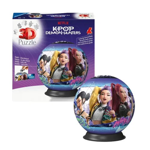 PUZZLEBALL 3D K-POP DEMON HUNTERS 73 PEZZI...
