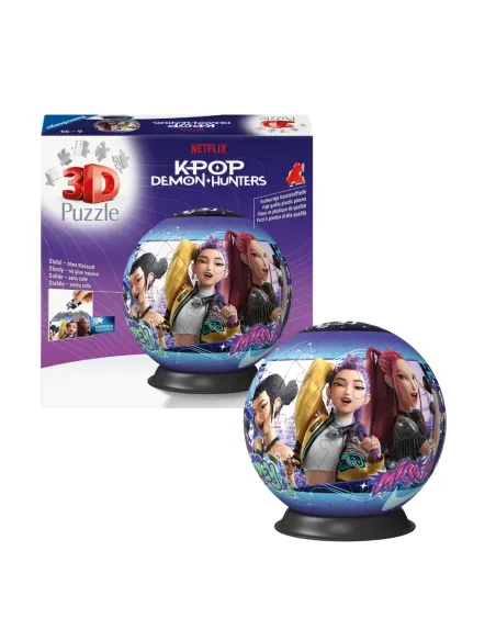 PUZZLEBALL 3D K-POP DEMON HUNTERS 73 PEZZI RAVENSBURGER (12002885)