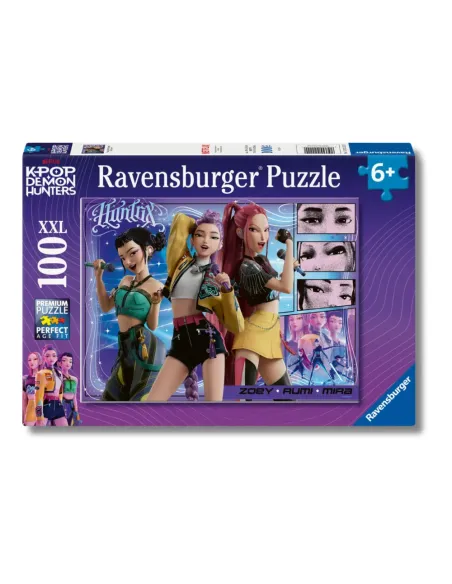 PUZZLE 100 PEZZI XXL K-POP DEMON HUNTERS RAVENSBURGER (12002222)