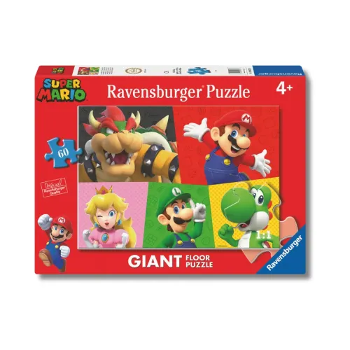 PUZZLE 60 PEZZI SUPER MARIO RAVENSBURGER...